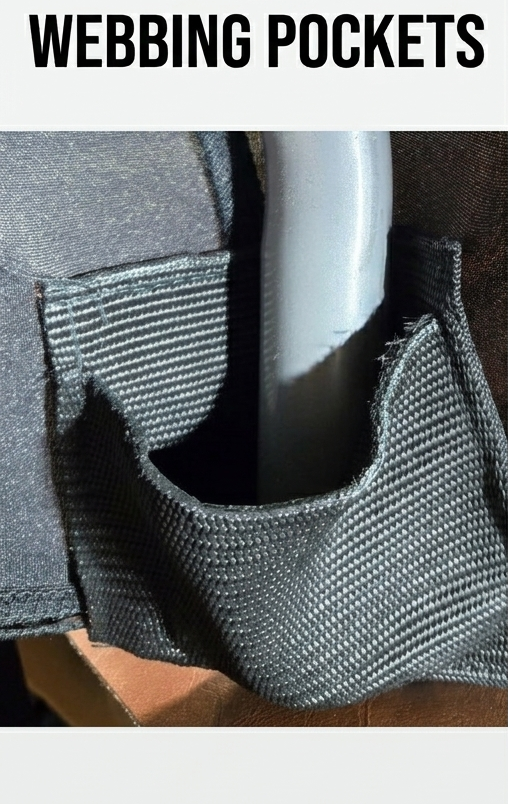 Webbing pockets